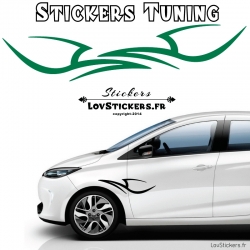 Stickers voiture tuning