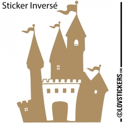 Sticker Château Fort - Magic Stickers