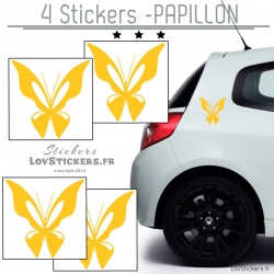 Stickers Papillon 12